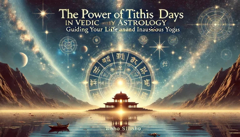 The Power of Tithi and Days in Vedic Astrology: Guiding Your Life with Auspicious and Inauspicious Yogas