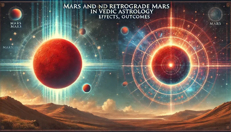 Understanding Mars and Retrograde Mars in Vedic Astrology: Effects, Outcomes