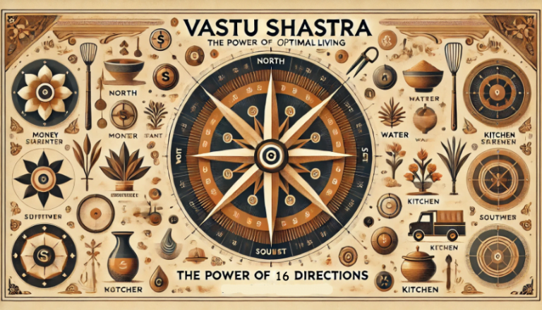 Vastu Shastra Guide: The Power of 16 Directions for Optimal Living and How to Identify and Correct Disturbed Directions