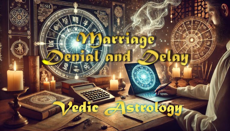 How to Check Marriage Denial and Delay Using D1 and D9 Charts in Vedic Astrology